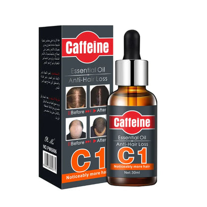 Huile Anti-Perte de Cheveux à la Caféine│-50% PROMOTION🎁