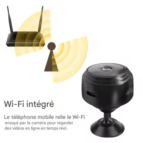 Mini Caméra de surveillance sans fil│-50% PROMOTION🎁