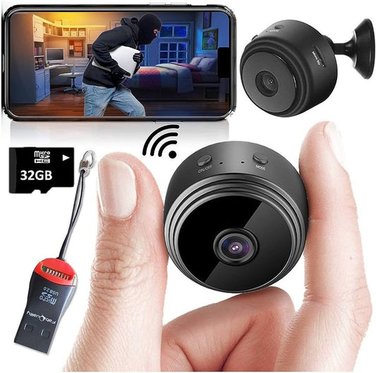 Mini Caméra de surveillance sans fil│-50% PROMOTION🎁