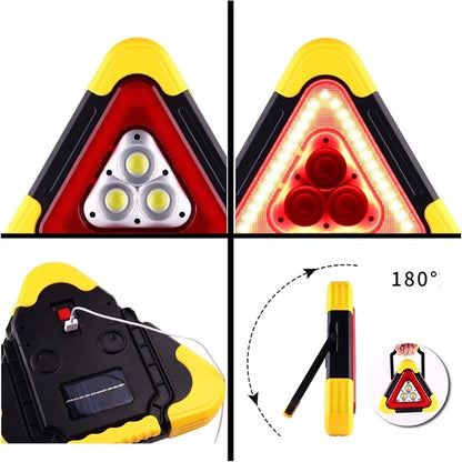 Triangle de présignalisation lumineuse: Votre bouée de sauvetage en cas de panne│-50% PROMOTION🎁